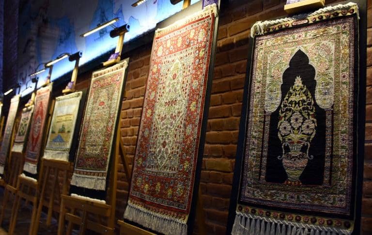 tapis turc en soie